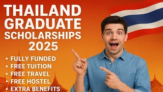 SIIT Graduate Scholarships 2025 | Fully Funded Masters & PhD in Thailand