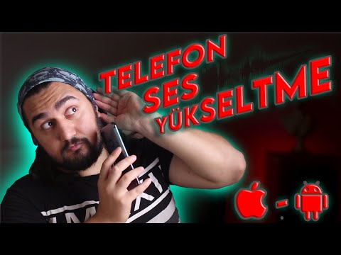 TELEFONUN SESİNİ 2 KATINA ÇIKAR - Telefon Ses Arttırma (Android, İos)