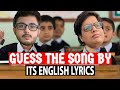 Guess The Song By Its English Lyrics Ft@Tanmay Bhat @Chacha Memes