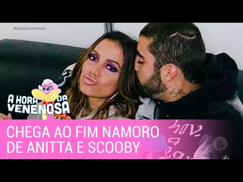 Chega ao fim namoro de Anitta e Scooby