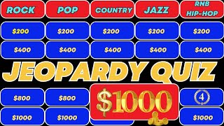 Can You Beat the Jeopardy Music Quiz? part 4