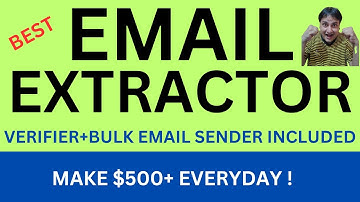 Email Extractor-Extract Unlimited Emails From Search Engines And Google Maps