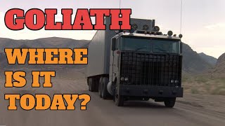 GOLIATH  Where is KITT's Evil Nemesis Today? Uncovering some info on Knight Rider's Baddest Vehicle