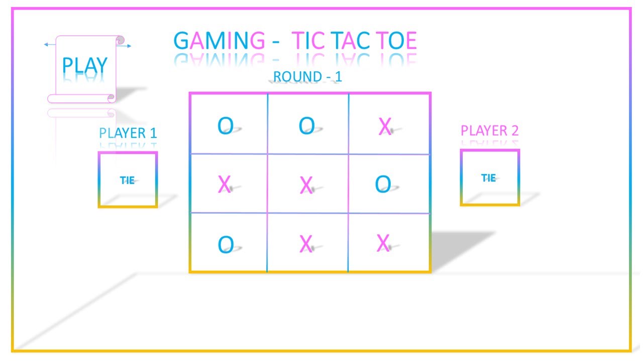 Tic Tac Toe PowerPoint Presentation and Google Slides