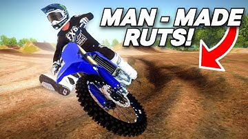 MAKING MY OWN RUTS IN MX BIKES! ERODE EXERIMENT!