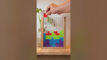 PART 263 || “Satisfying ASMR Tetris: Soft Sounds & Warm Colors”