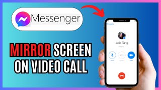 How To MIRROR Camera On Messenger Video Call 2024! screenshot 5