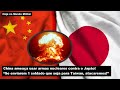 China ameaça usar armas nucleares contra o Japão! “Se interferirem em Taiwan, atacaremos!”, China