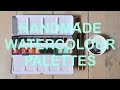 Huge Handmade Watercolour Art Haul! ✿ Artisan Paints from Etsy Sellers, Swatches, Making Palettes