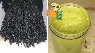 DIY Hair Mask Ep  7 💦 Egg, Avocado & Aloe Vera | For dry, frizzy, slow growth natural hair