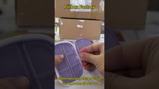 Portable Pill Box with Push Button | Weekly Medicine Organizer | OEM Pillbox Manufacturer