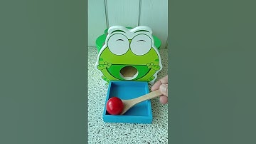 Colorful Wooden Balls Color Sorting, ASMR #satisfying #relaxing #woodenballs #colorsorting #shorts