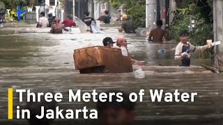 Banjir Merendam Lebih Dari 1000 Rumah Di Ibu Kota Indonesia Jakarta  Taiwanplus News