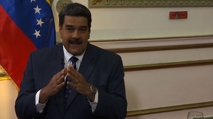 AP: Maduro reveals secret meetings with US envoy