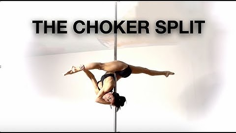 How to do the Choker Split - Pole Dancing Tutorials by ElizabethBfit