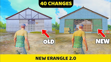 40 BIG CHANGES IN NEW ERANGLE 2.0 | PUBG MOBILE 1.0 UPDATE