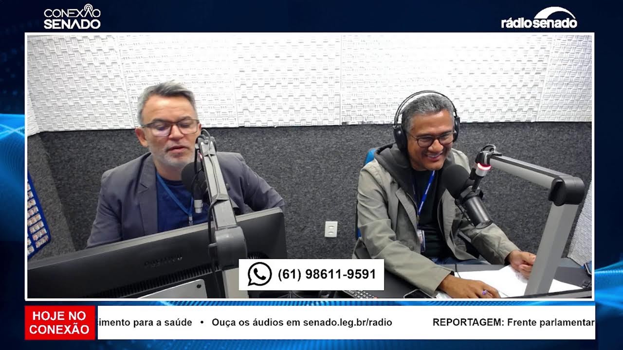 15/07/2025 Conexão Senado Federal Brasília - DF Rádio Senado -  Jornal TV📺 Senado 🇧🇷 Brasil Jornal TV
