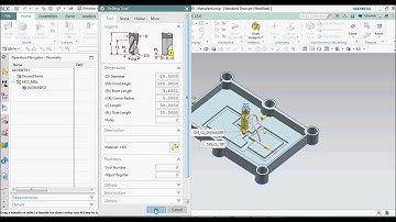 DRILLING OPERATION IN NX CAM