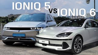 Comparing IONIQ 6 vs. IONIQ 5 BACK to BACK - Which one should you get?