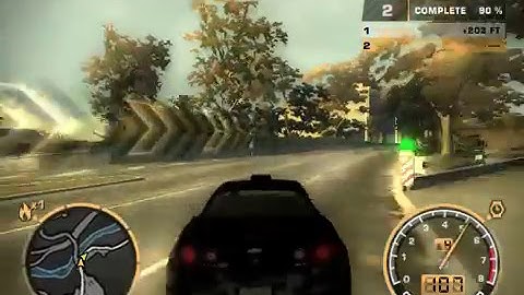 NFS MOST WANTED - GAMEPLAY- CHALLENGING BLACKLIST 13