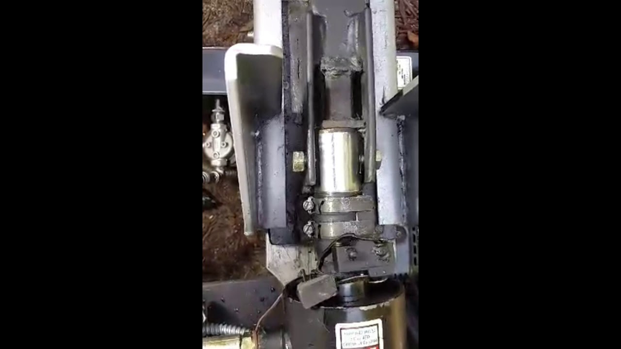 Log Splitter Press Foot Pedal Switch YouTube