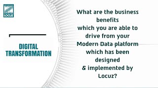 5 O'Pedia Series Episode3 Business benefits which you are able to drive from Locuz