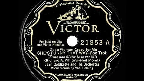 1929 Jean Goldkette - Shes Funny That Way (Van Fle...