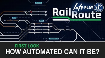 Lets play Rail Route - a train dispatcher simulator. Learning the game & first thoughts