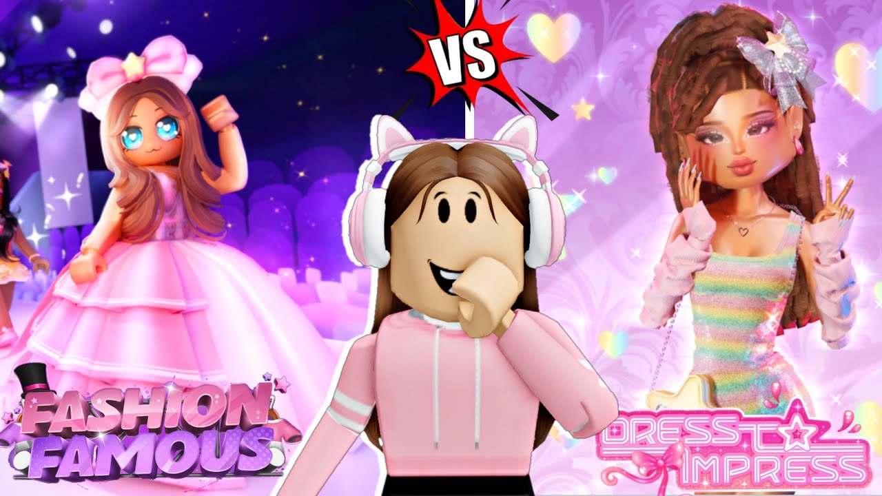 fashion famous vs dress to impress Dress to Impress Vs Fashion Famous