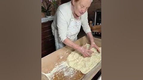 Il pane fatto in casa come una volta, in diretta per voi, nella maidda