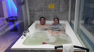 LIGO CHALLENGE WITH MY KOREAN HUSBAND AT THE HOTEL KOREAN FAMILY SPA