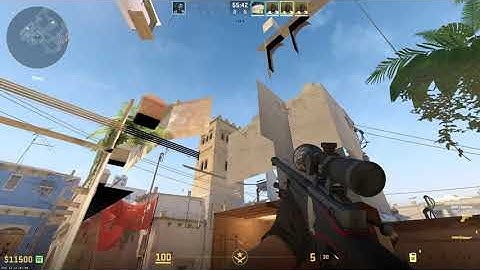 Insane CS2 mirage kitchen boost glitch WALL HACK