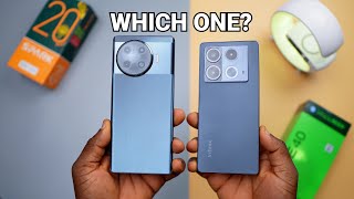 Tecno Spark 20 Pro+ Vs Infinix Note 40: Which is Better Value For Money?