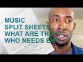 Why and How to Fill Out Music Split Sheets for Songwriters & Producers [Free Download Included]