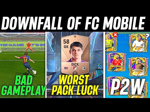 THE DOWNFALL OF EA FC MOBILE!