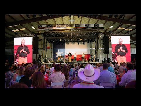 Max's message at the Strait to the Heart benefit for Texas flood relief