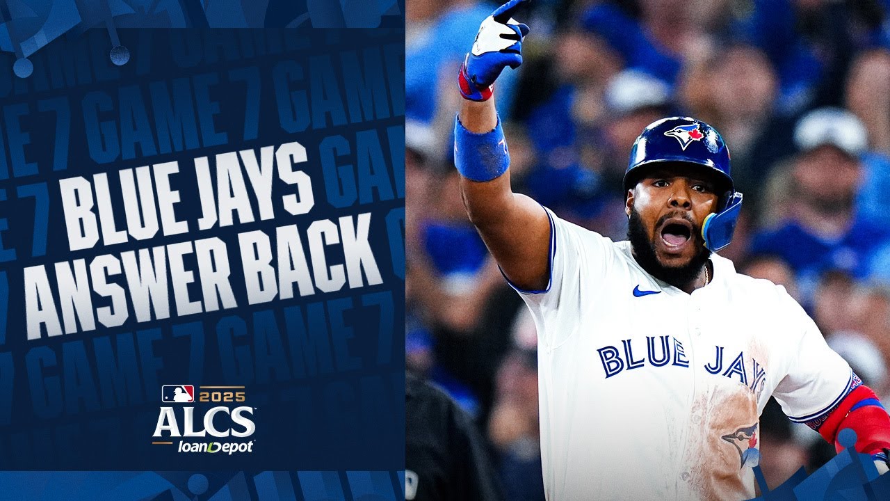 INSTANT ANSWER! 😱 The Blue Jays get a run right back to tie it