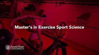 Master's in Exercise Sport Science | Sacred Heart University
