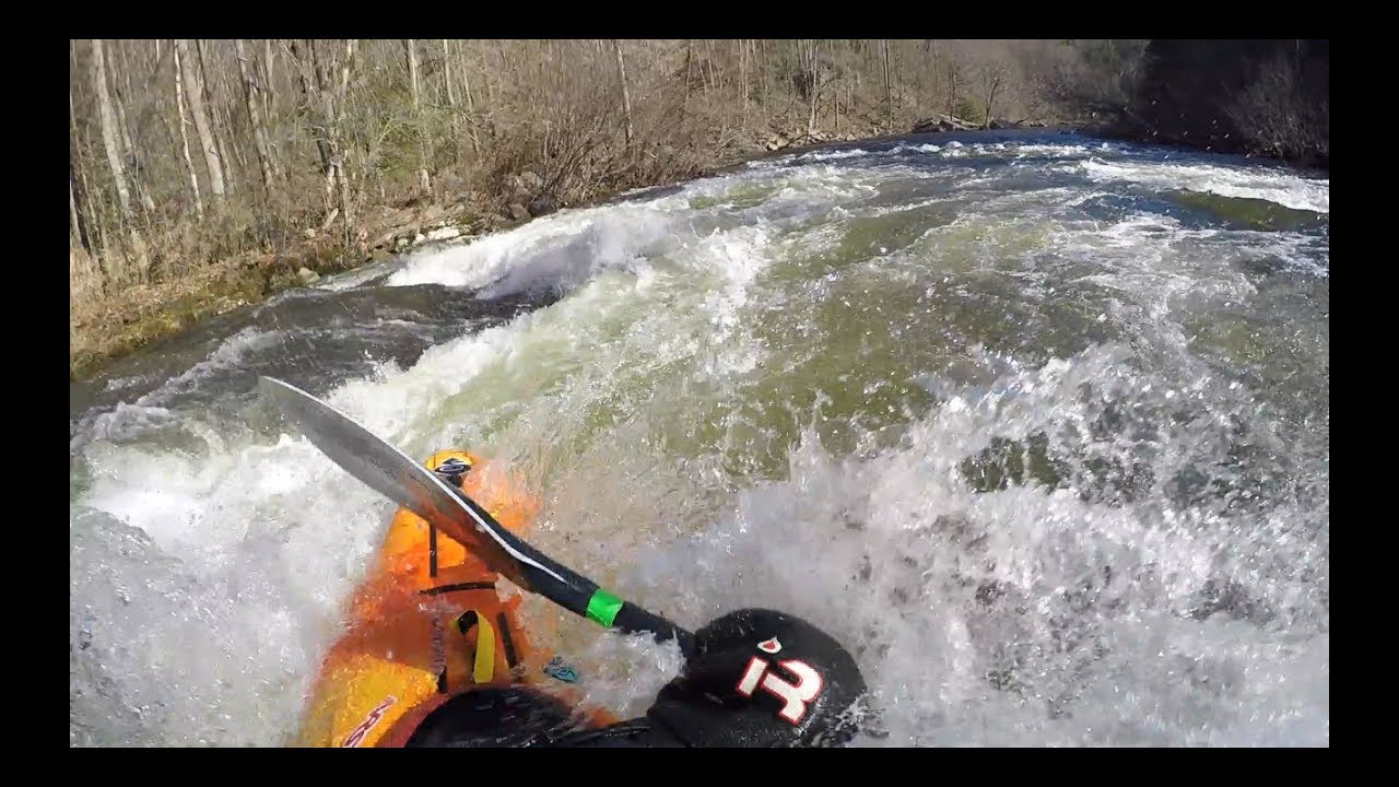 BIG WATER Kayaking Upper Wilson Creek NC +1ft!! AWESOME YouTube