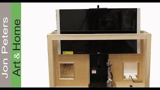 Learn to make bead molding for the TV lift cabinet project I