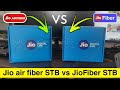 Jio air fiber set top box review and comparison | Old set top box vs new jio air fiber set top box