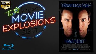 The Best Movie Explosions: Face Off (1997) Speedboat Chase [HD]