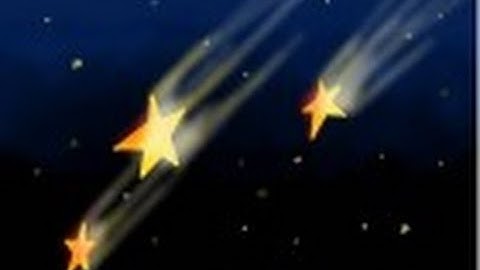 How to draw Shooting Stars