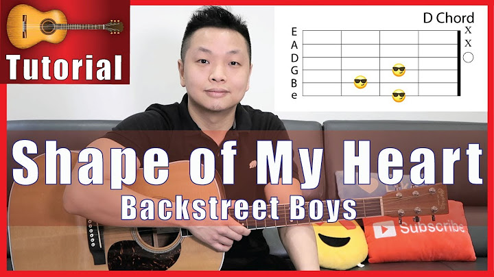 Shape of My Heart Guitar version - Guitar performance video thumbnail