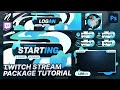 Photoshop Tutorial: Twitch Stream Package by Qehzy