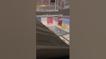 fy_pool_day in CS 1.6 and in CS2 🥹 #cs2 #csgo #counterstrike #cs2clips #cs2moments #cs16