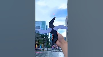 How to make a Paper Shuriken Ninja Star?!