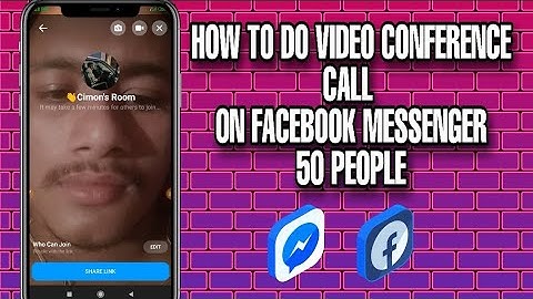 How to do video conference call on Facebook messenger 2020