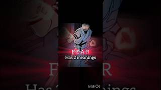FEAR HAS 2 MEANINGS (JUJUTSU KAISEN EDIT$)
