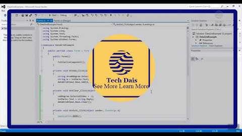 Data Grid View in C# Part 4
